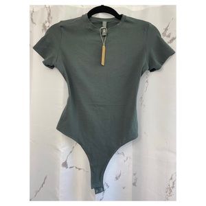 SKIMS Cotton Jersey T-Shirt Bodysuit